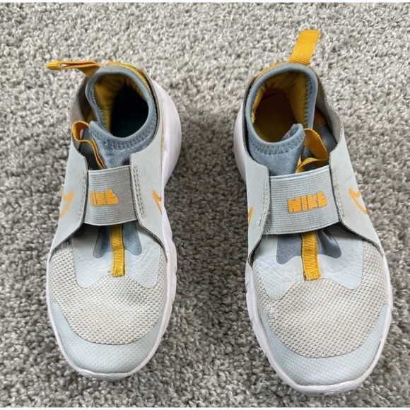 Nike Flex Runner 2 Aura University Gold Youth Slip On Sneakers Tennis Shoes 3Y - Picture 5 of 7